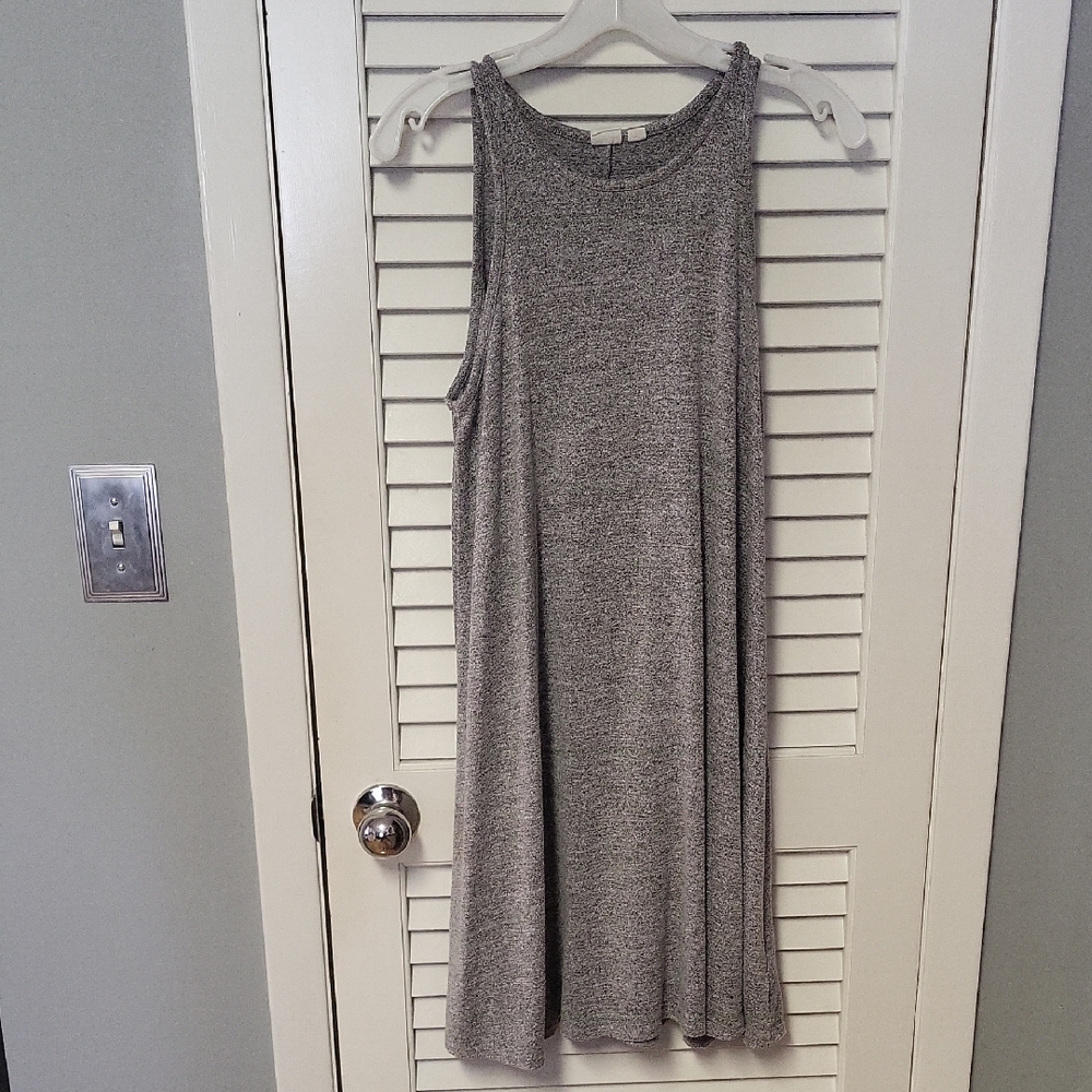 GAP Heather Gray Midi Dress